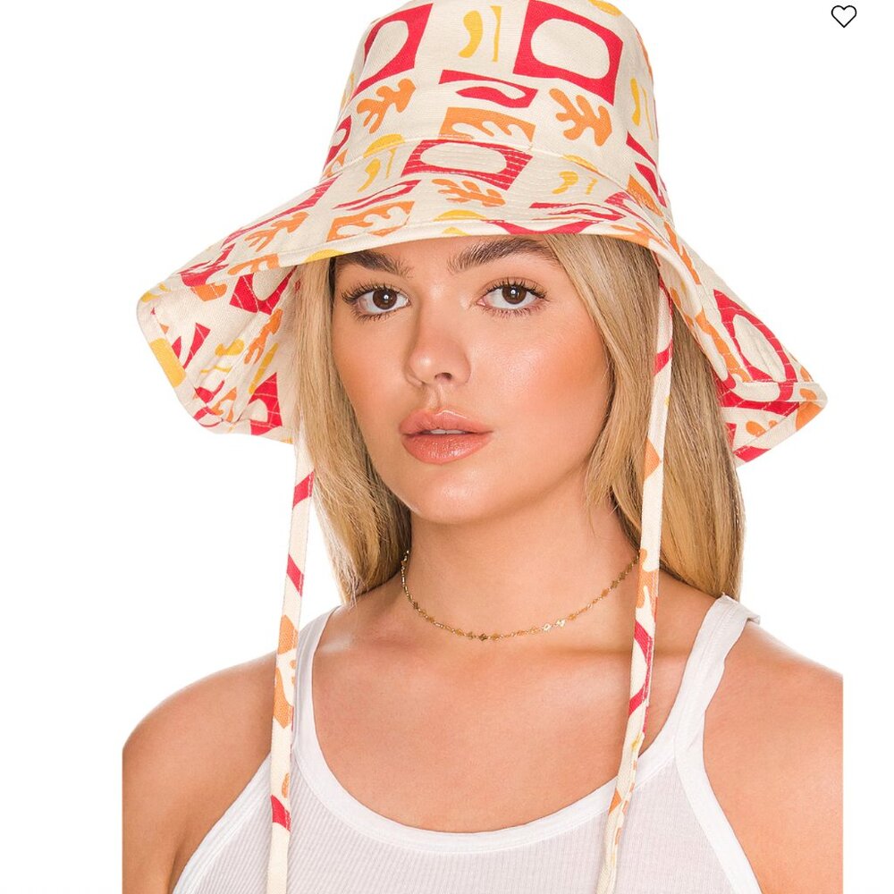 Lack Of Color Multicolor Patterned Hat